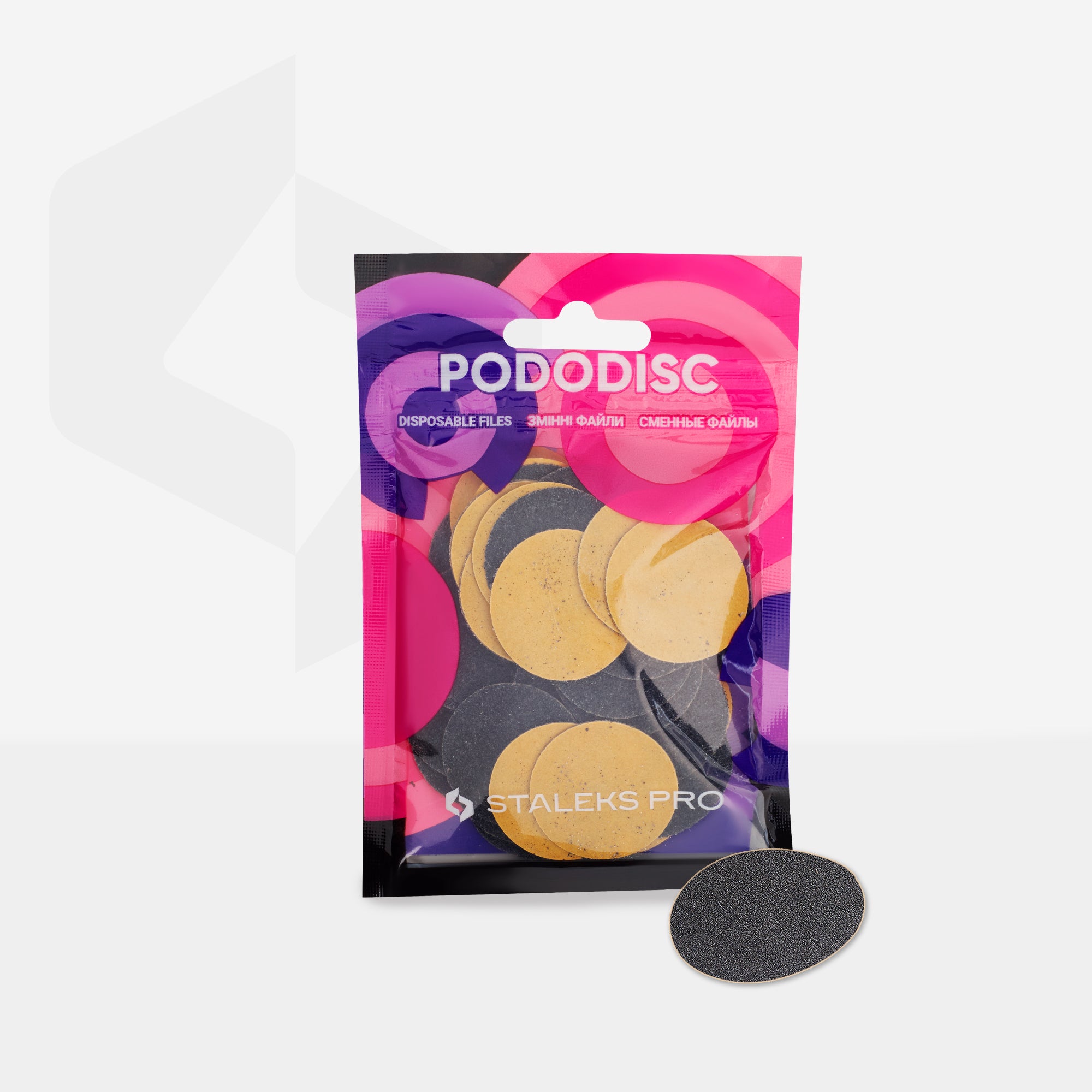 Refill pads for pedicure disc PODODISC STALEKS PRO L  (50 pc)