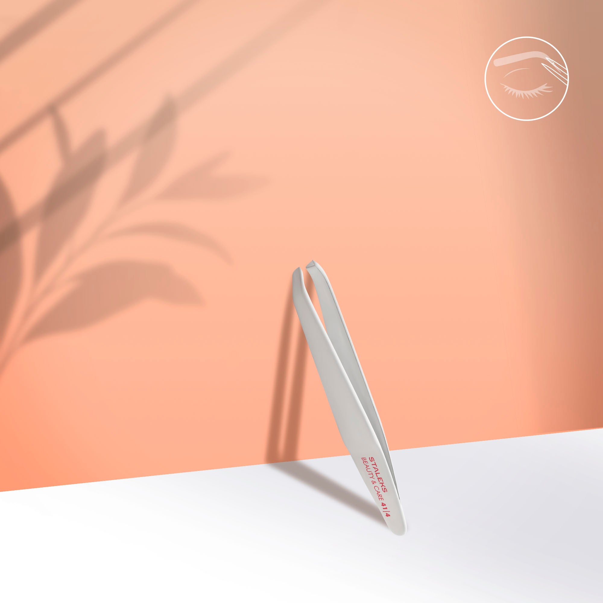 Pince à sourcils BEAUTY & CARE 41 TYPE 4 (biseau étroit)
