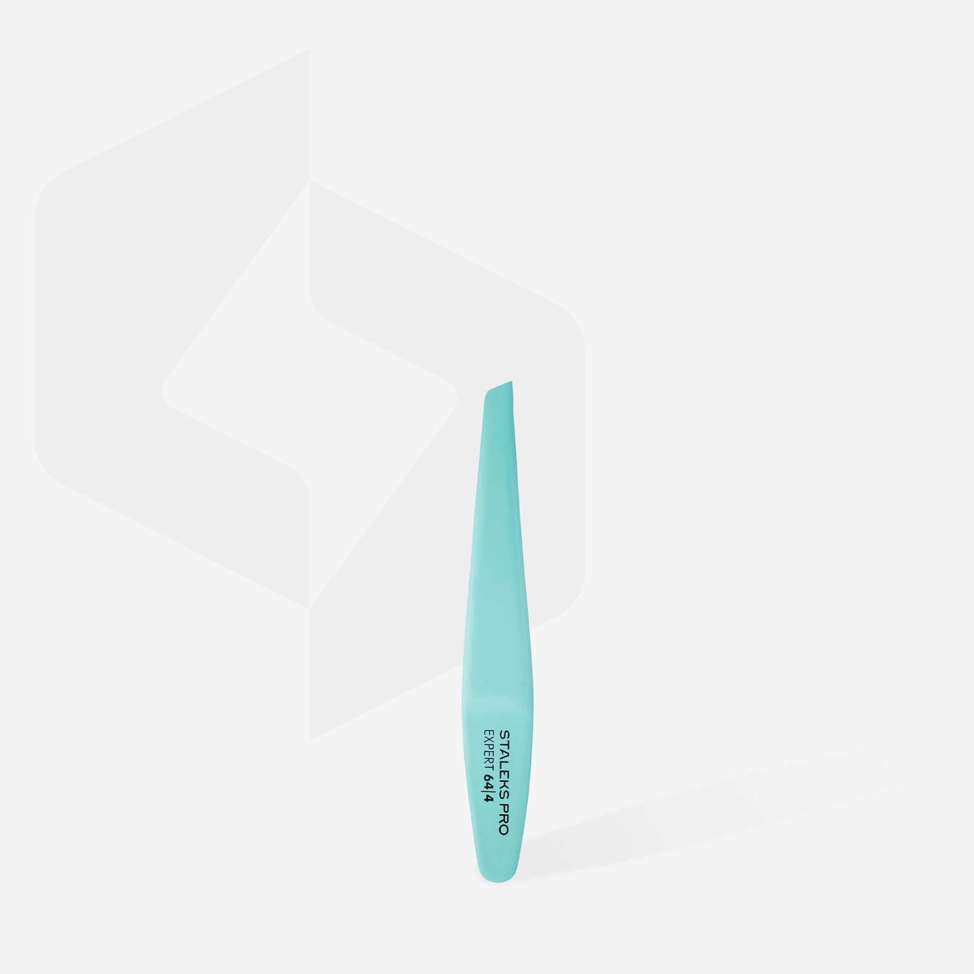 Eyebrow tweezers blue EXPERT 64 TYPE 4 (narrow beveled)