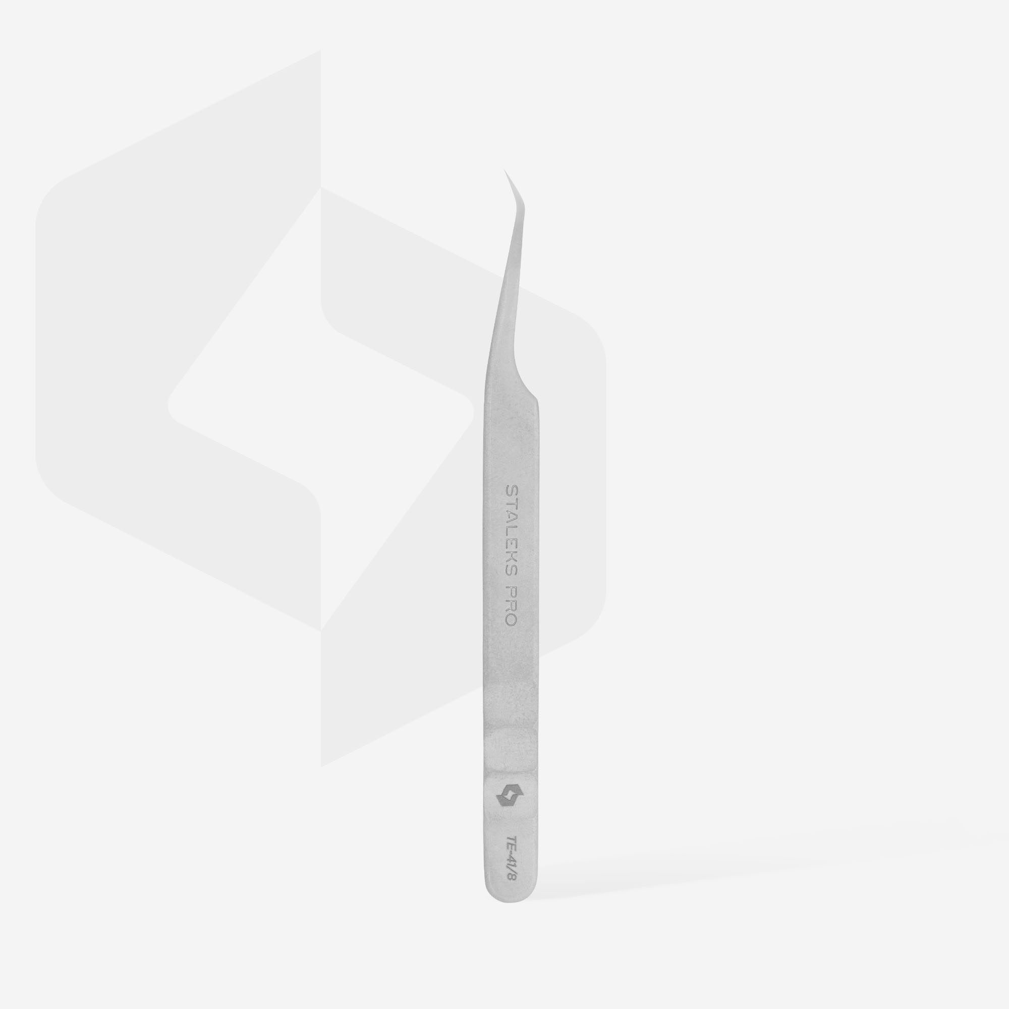 STALEKS EXPERT 41 TYPE 8 Profesionální pinzeta na prodlužování řas, mini L