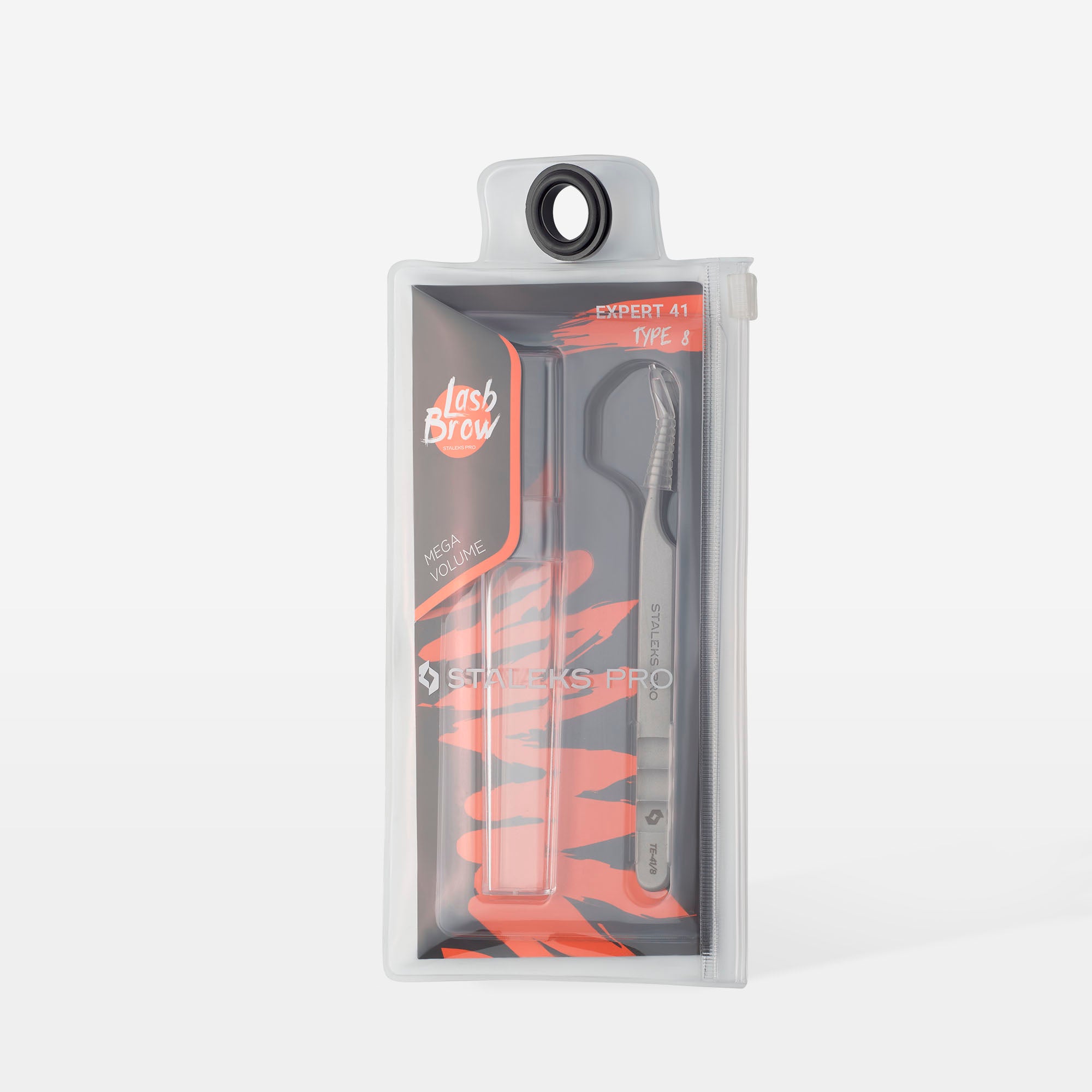STALEKS EXPERT 41 TYPE 8 Profesionální pinzeta na prodlužování řas, mini L